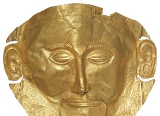 Il ritratto minoico-miceneo Maschera funeraria micenea detta di "Agamennone"