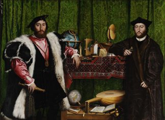 Ambasciatori, Hans Holbein il Giovane Hans Holbein il Giovane, ambasciatori, 1533